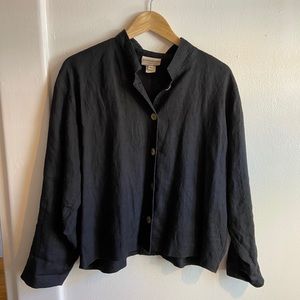 Linen blouse/ jacket made in USA